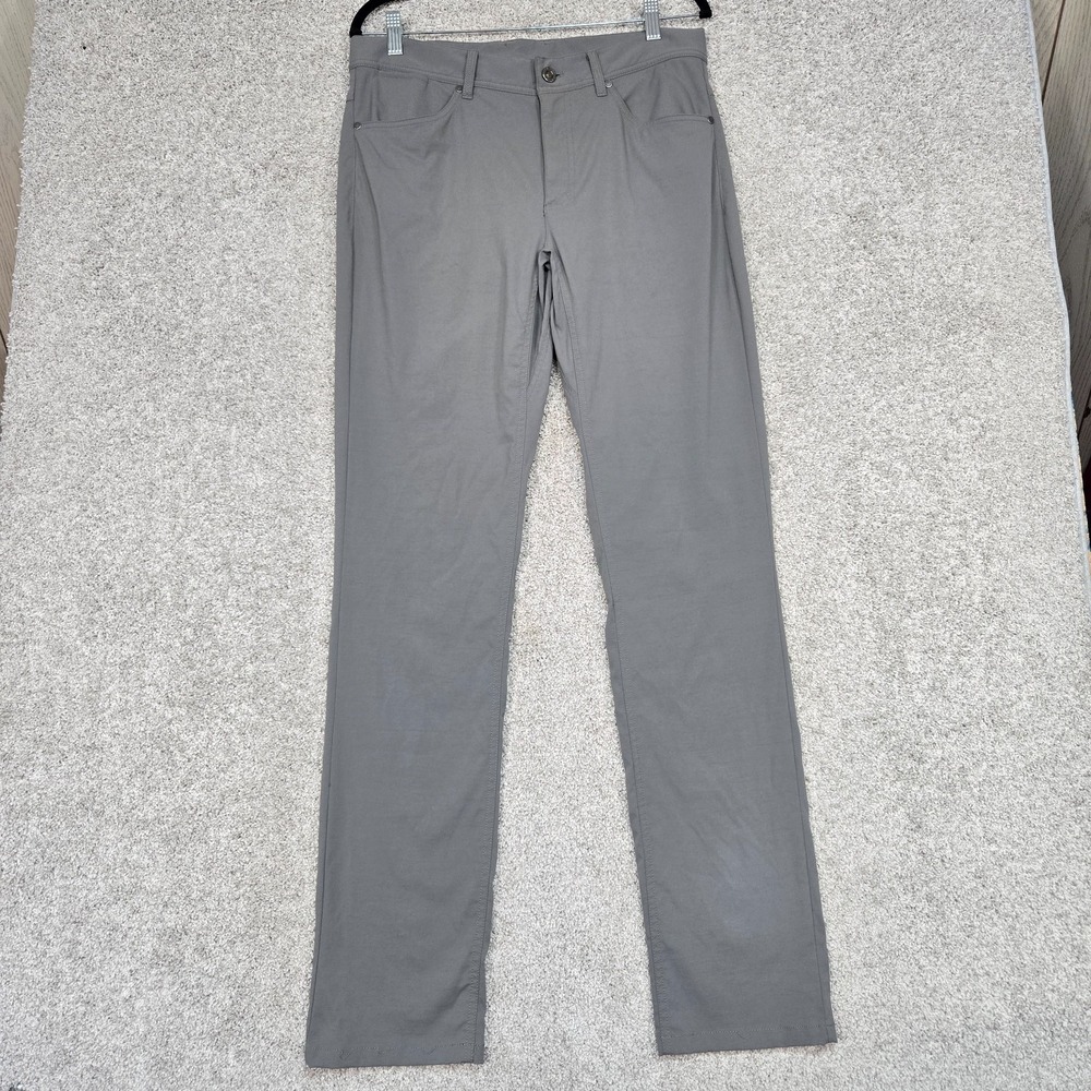 LL Bean Pants Men 32X34 Gray Venture Stretch Outdoors Hiking 513196
